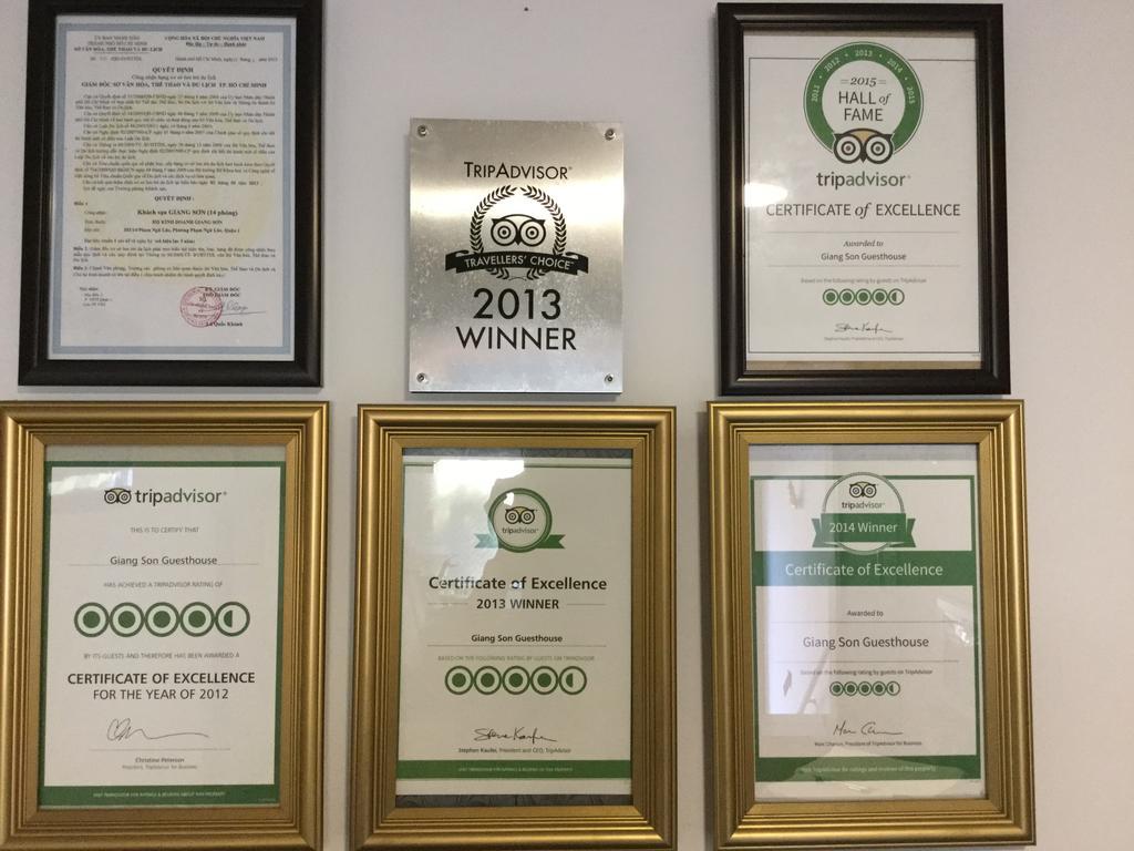 Giang Son Hotel江山民宿范五老区酒吧街胡志明市 Extérieur photo